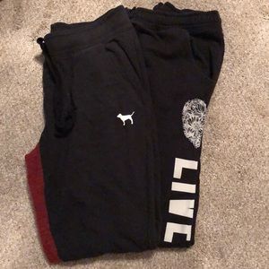 Bundle of VS PINK joggers